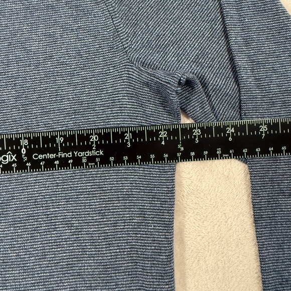 Banana Republic Sweater Mens Size Large Navy Luxury Silk Blend Crewneck - Picture 8 of 12